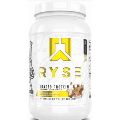 RYSE Loaded Protein Powder - Cinnamon Toast - 20 Servings