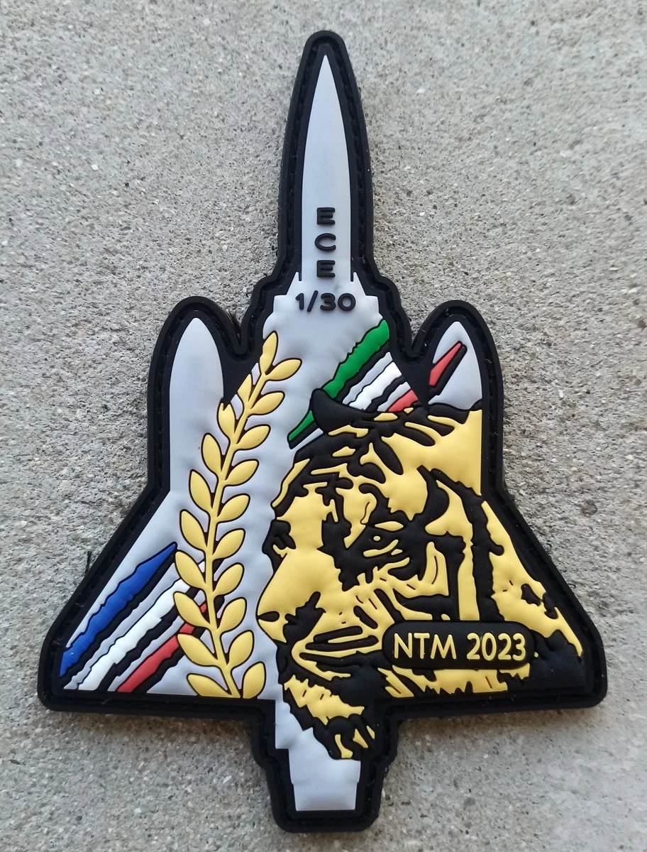 Patch Brodé Armée De L'air Parachutiste 9cm Rond - Neuf Avec étiquettes