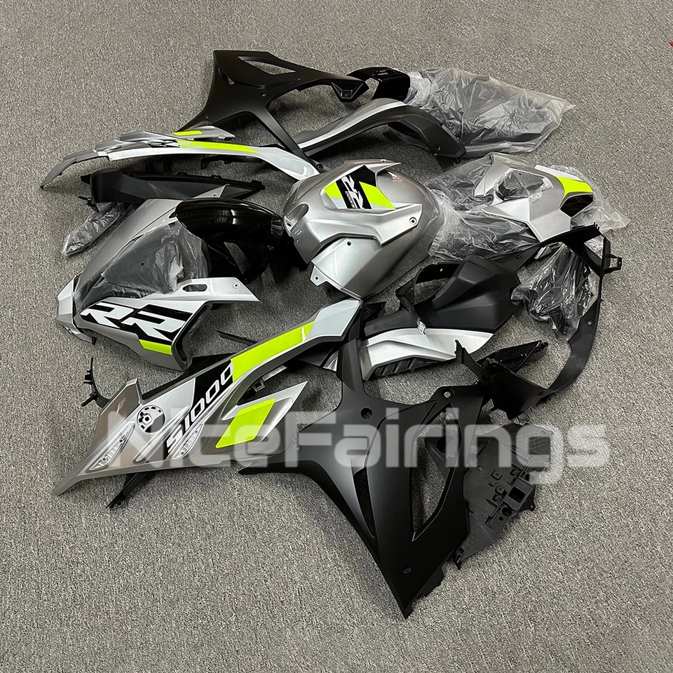 Silver Black Bodywork Kit For BMW S1000RR 2023 2024 S1000 RR S 1000RR Fairing - Image 4 of 4