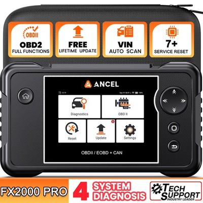ANCEL FX2000 Pro For Land Rover/Jaguar OBD2 Scanner Diagnostic ABS DPF Oil Reset