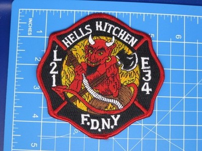 FDNY New York City Fire Department Engine 34 Hells Kitchen patch