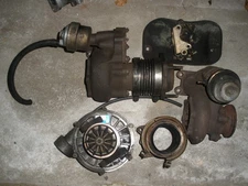 Mercedes OEM, W123, OM617, Borg Warner Turbo and components fo install...KKK