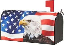 American Eagle 21"X18" Welcome Magnetic Mailbox Covers Suitable for 19 "X6.5
