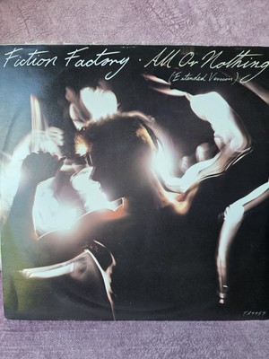 Fiction Factory   All Or Nothing 12'' Single Vinyl Record (UK, 1984, Synth-pop)