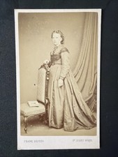 CDV Lady Pregnant Album By Briggs & Son St John?s Wood Fashion History Photo