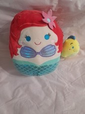 NWT Squishmallow The Little Mermaid Ariel 18