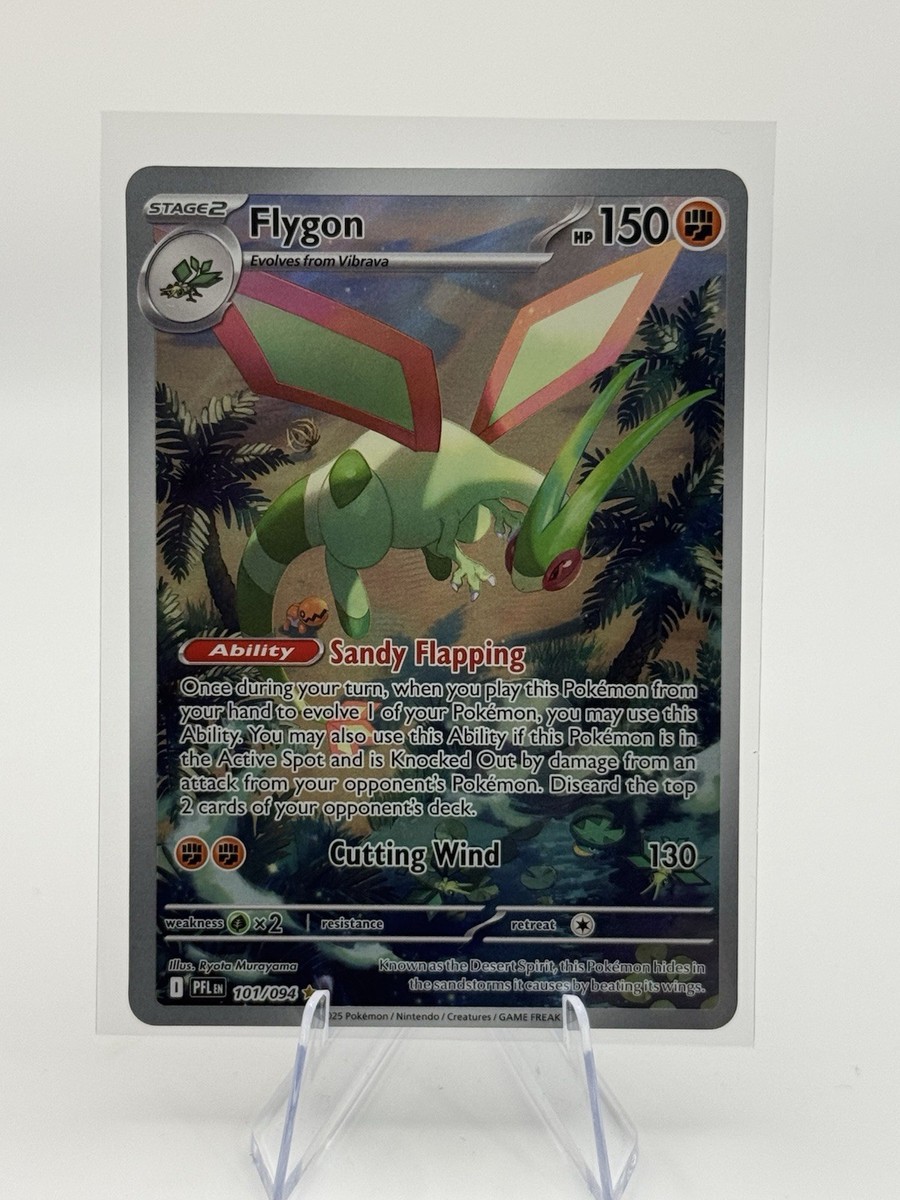 Pokemon Flygon 101/094 Phantasmal Flames Illustration Rare | eBay