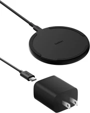 Belkin Wireless Charging Pad 15W - Qi Charger, Charging Station - Black