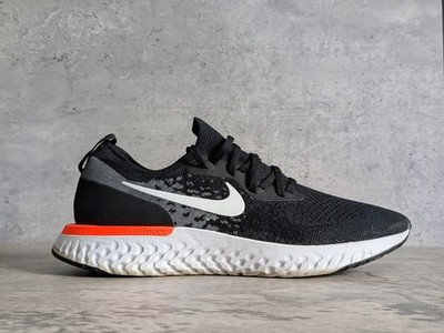 Nike Epic React Flyknit 'Black Orange'
