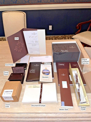 Patek Philippe 7234R-001 Complete with Watch Winder, Neck Tie and Accessories