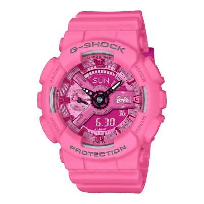 CASIO G-SHOCK Barbie限定モデル／新品/ New Casio G-Shock Barbie Collaboration Model GMAS110BE-4A