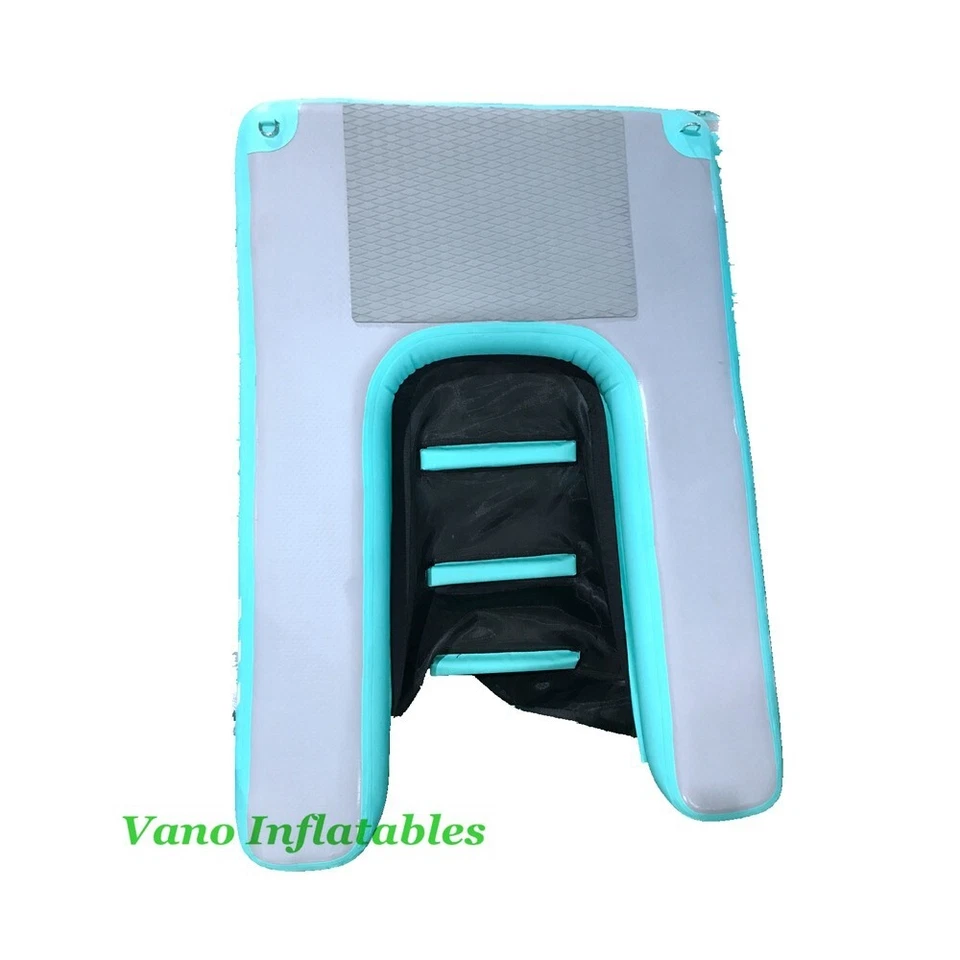 Надувной пандус для собак плавающий щенок доска домашнее животное вода плавающая лестница для лодки док бассейн - Изображение 2 из 3