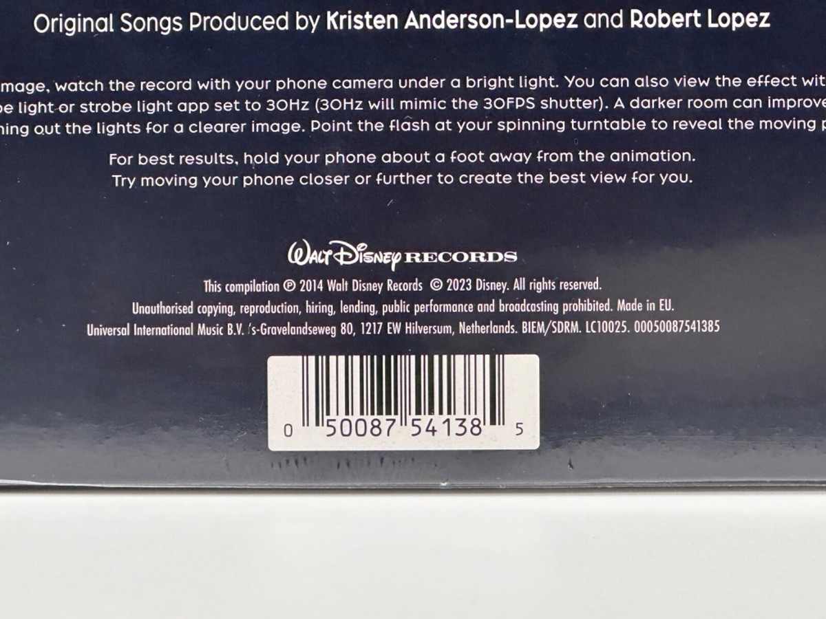 🥶 'Frozen: The Songs' ☃️10th Anniversary Ltd Edition