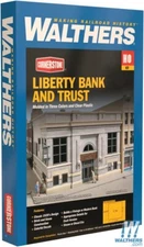 NEW Walthers 933-3772 Liberty Bank & Trust Kit HO Scale Train FREE US SHIP
