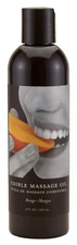 Earthly Body Edible Massage Oil Mango 8oz - Flavored Massage Lube