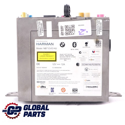 BMW F20 F30 LCI Harman Head Unit High 2 Media Sat Nav Radio NBT EVO HU 6822066 - Imagen 6 de 12