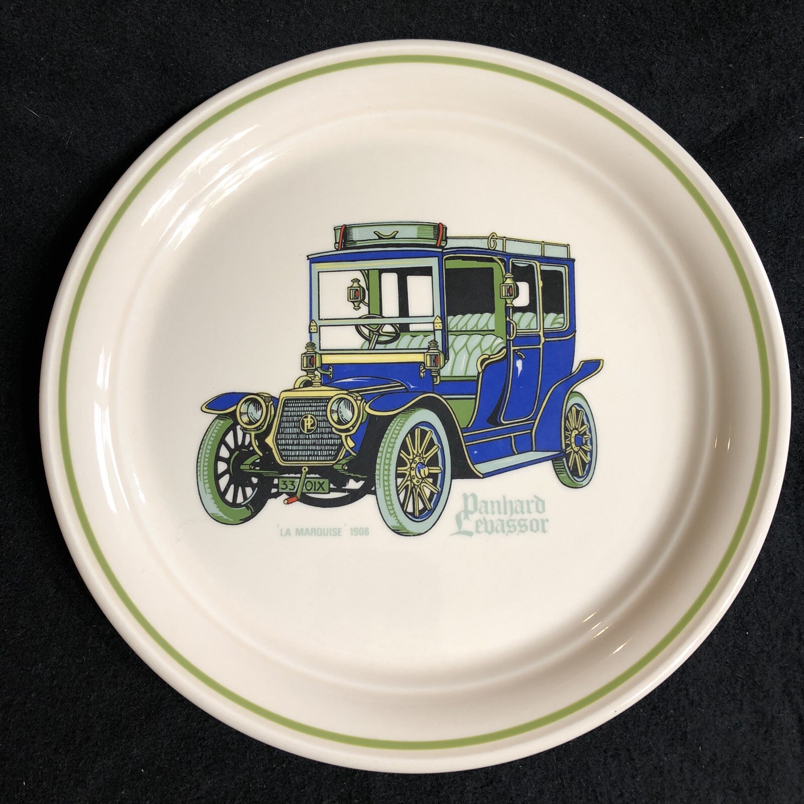 Brendan Antique Car Plate Erin Stone Ireland Panhard LeVassor La Marquise