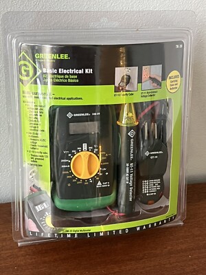 ** NEW * GREENLEE TK-30 BASIC ELECTRIC KIT **