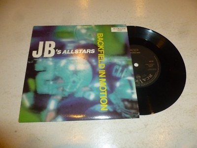 JB'S ALLSTARS - Backfield In Motion - 1984 UK 2-track 7'' Vinyl single