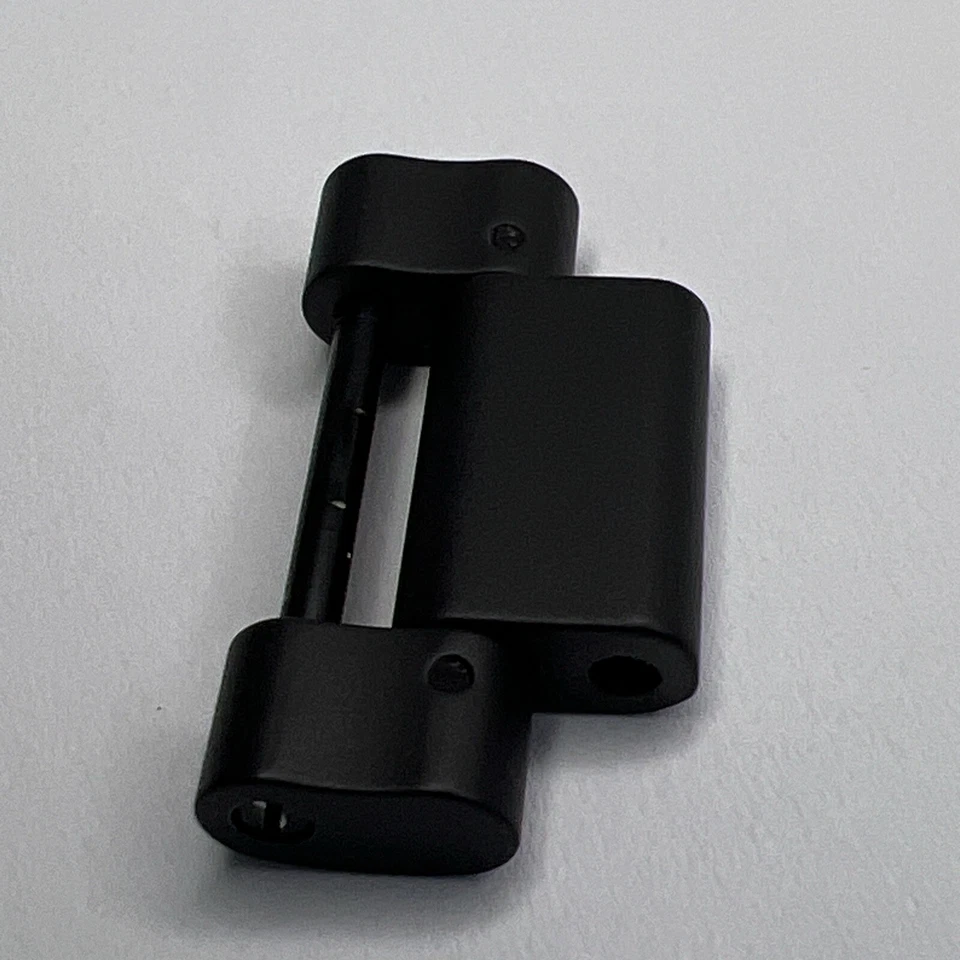 Auténtico Tag Heuer 20 mm cerámica negra 1/2 medio eslabón pasador y tornillo para CAR2A91 Foto 4 de 4