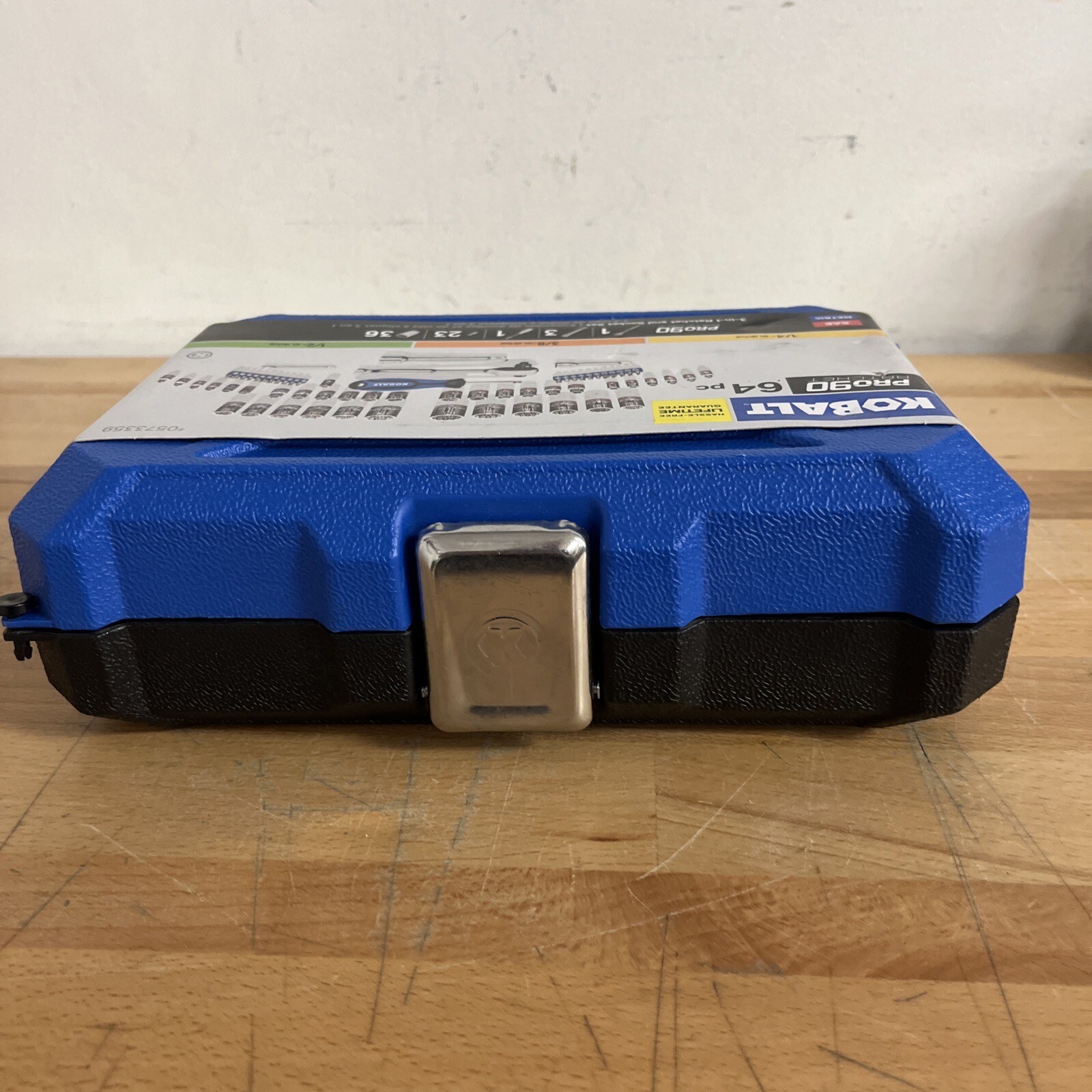 Kobalt Pro 90 Ratchet Set 64Pc. SAE/Metric Mechanic's Tool Set