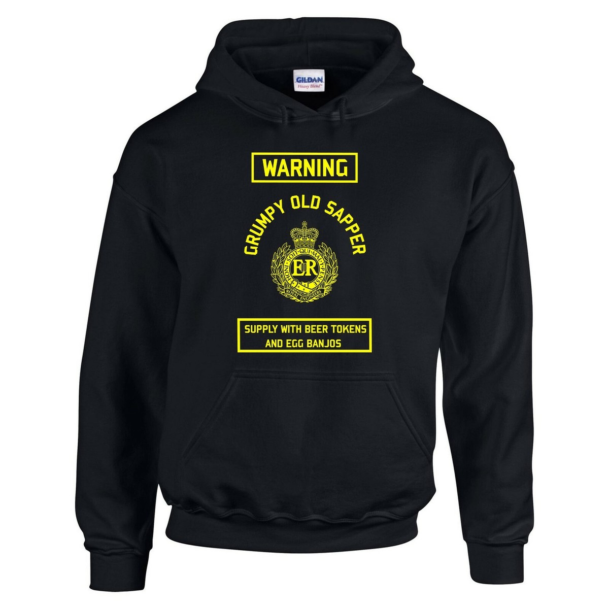 Royal Engineers, Hoodie, British Army, Germany,BAOR,Grumpy Old