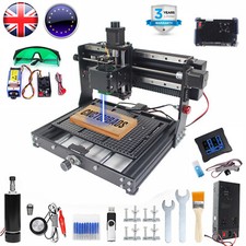 〖EU〗3020 Plus CNC Router Laser Engraving Machine Milling Metal Aluminum Wood MDF