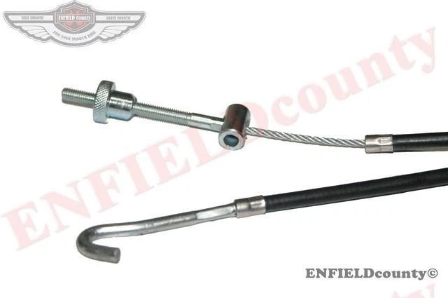 Friction Free Rear Foot Brake Cable Assembly Rope For Jawa CZ Bikes S2u - Image 4 of 4