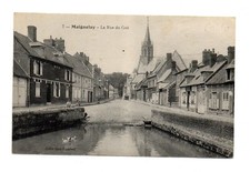 CPA - 60 - MAIGNELAY - la Rue du Gué - animée - écrite en 1916