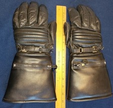 Leather Riding Gloves, H-D, excellent
