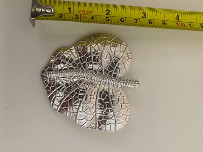 Silver Heart Leaf Pendant to go on Necklace