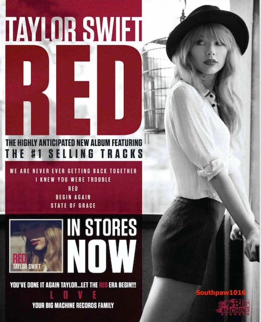 2012 Taylor Swift 