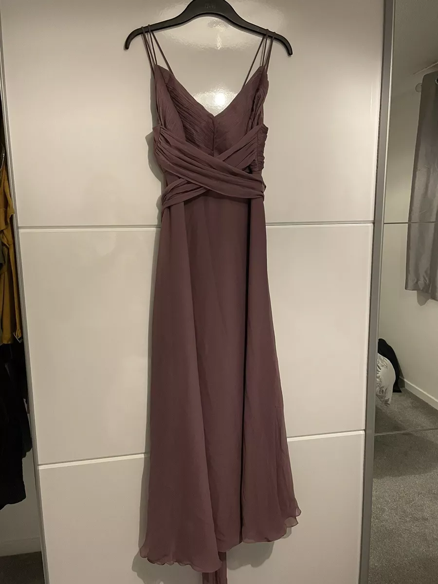 Mauve pink prom shop dress