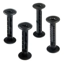 4X 120 220 Empty Plastic Film Spools for Medium Format Camera