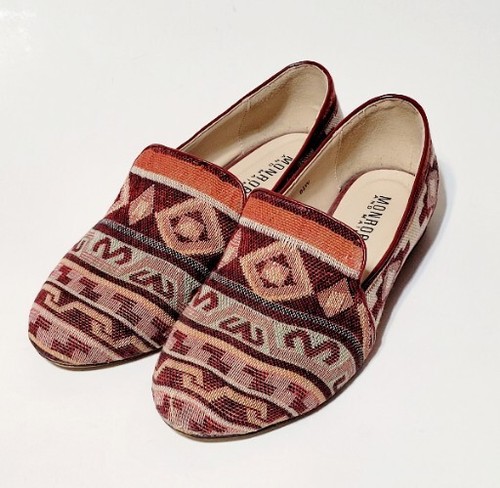 Monroe & Main SW Aztec Design Boho Woven Tapestry Loafers SlipOn Shoes Wms 8.5US - Picture 3 of 21