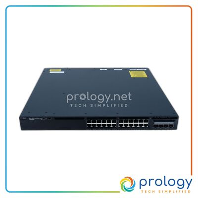 Cisco WS-C3650-24PDM-S Catalyst 3650 24 Port Mini 2x1G 2x10G Uplink IP Base