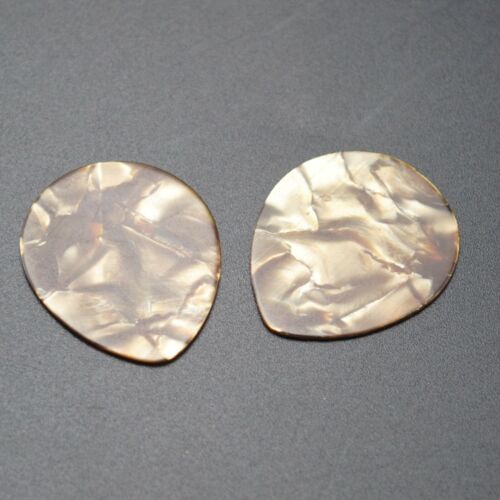 40 New Bronze Pearloid Guitar Picks Thin Teardrops Celluloid No Logo - Picture 1 of 10