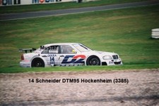 Zdjęcie 13x18 cm DTM 1995 Bernd Schneider - Mercedes-Benz Klasa C