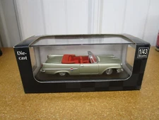 1959 Chrysler 300E 300 1/43 City Cruiser collection diecast car tan case New Ray