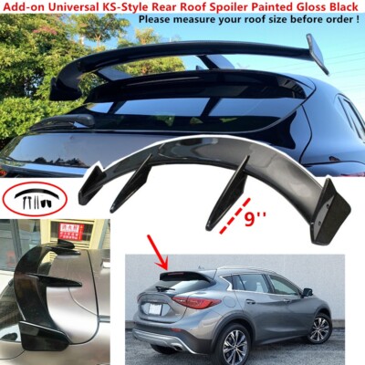 FITS 2017-2019 INFINITI QX30 REAR ROOF AIRPLANE SPOILER WING 51.4'' UNIVERSAL