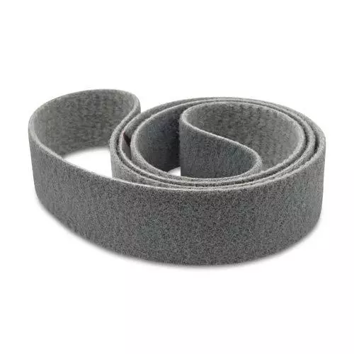 2 X 72 Inch Non Woven Surface Conditioning Sanding Belts-Grey Super Fine -3 PACK