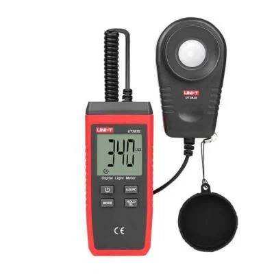UT383S Lichtmesser mit Kabel Sonde Luxmeter Lichtmessung Photometer Luxmessgerät - Bild 1 von 2
