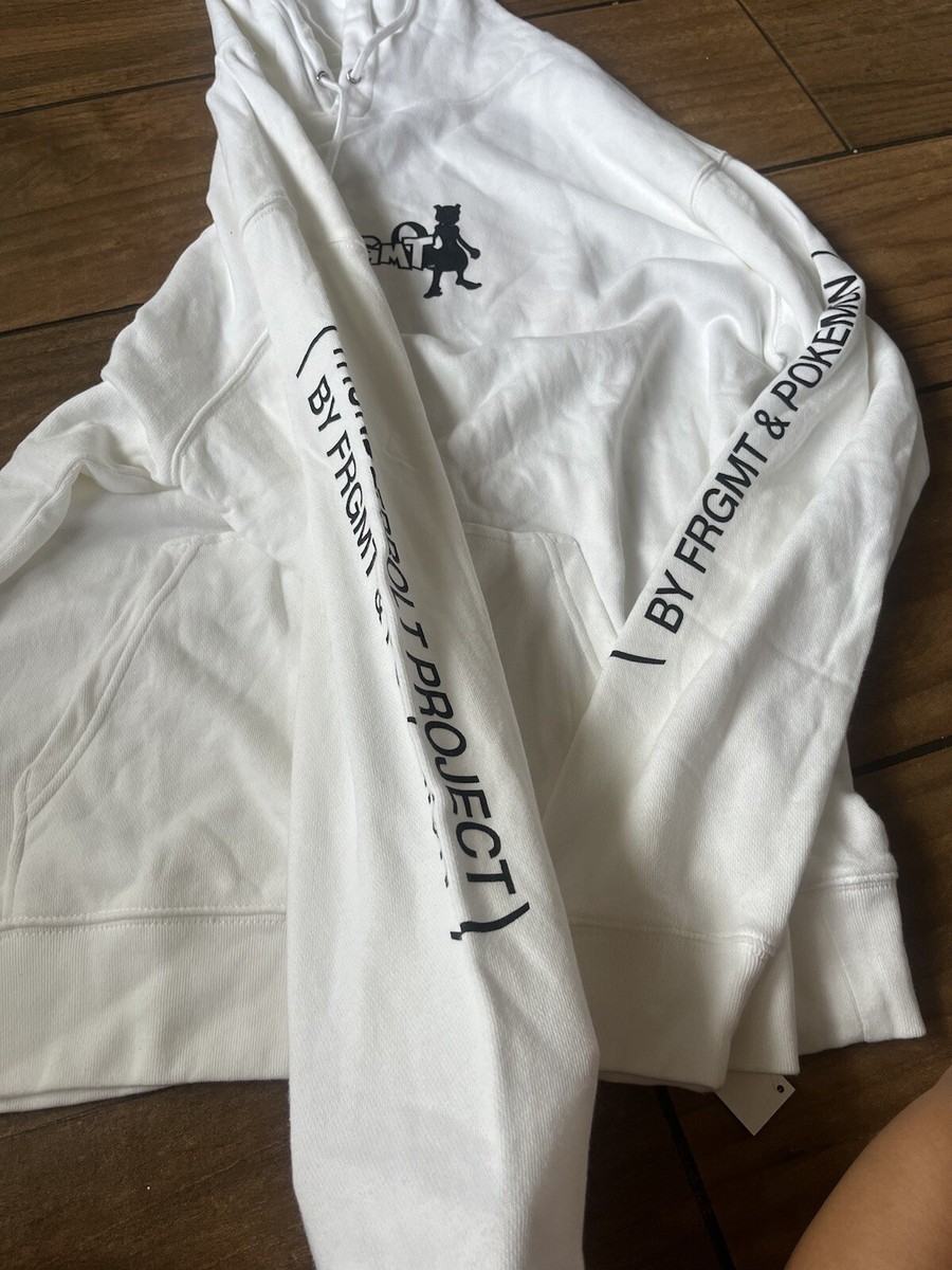 NWT FRAGMENT X Pokémon White hoodie XL | eBay 