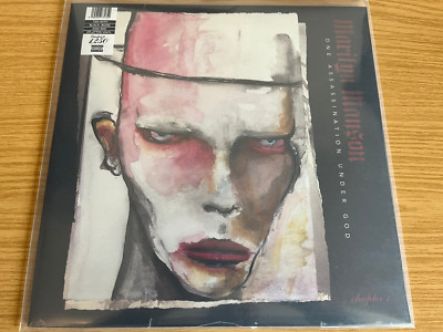 MARILYN MANSON One Assassination Tan With Red Splatter /1250 vinyl lp NEW&SEALED