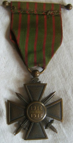 DEC6423 - CROIX DE GUERRE 1914-1917 - Picture 2 of 3