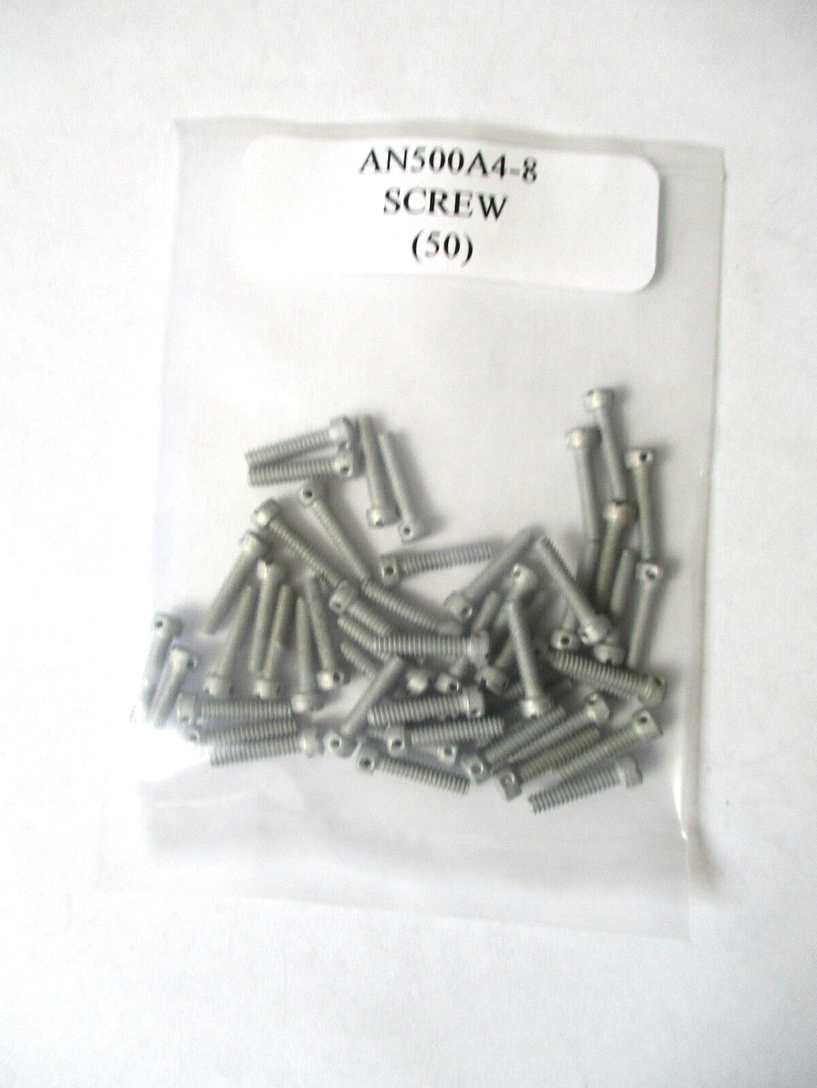 Long 6 48 & 8 40 Screws 8 40 X 3/4 Torx Fillister Head Refill Pak US Specs & Supply