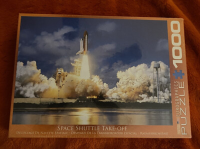 FACTORY SEALED Space Shuttle Take Off Puzzle (19 1/4 x 26 5/8) 1,000 Pieces NASA
