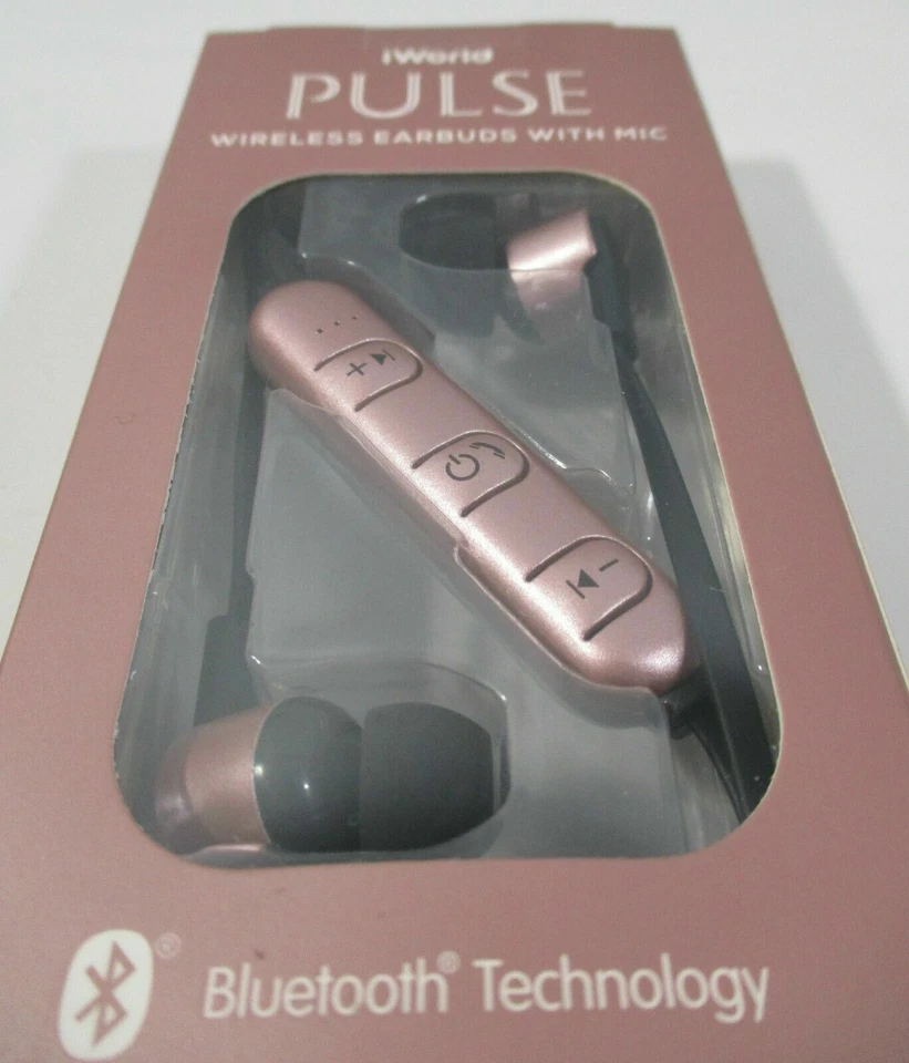 Auriculares inalámbricos AudioBLUE-iWorld Pulse Bluetooth con micrófono iPhone Galaxy Android Foto 3 de 4