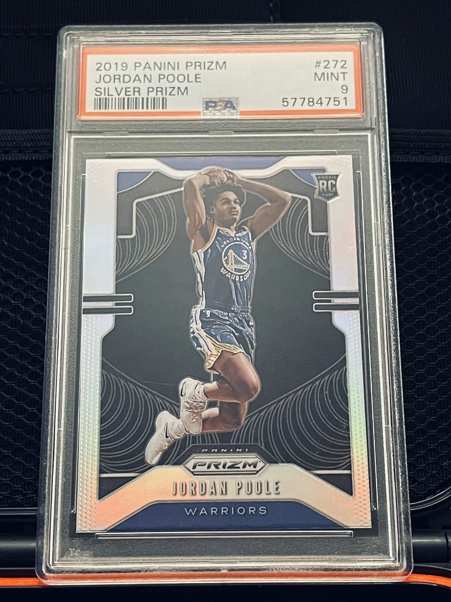Jordan Poole 2019-20 Panini Prizm Silver #272 PSA 9 Mint RC