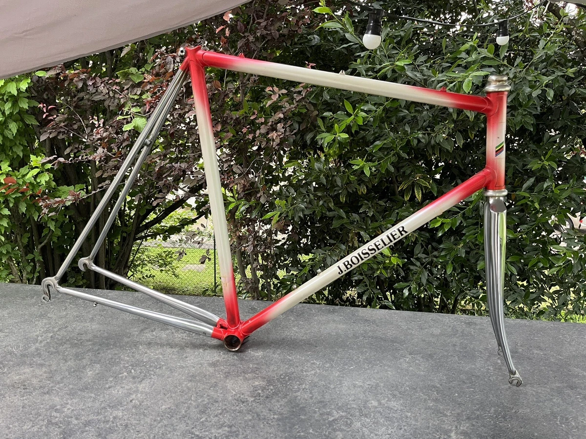 Cadre Vélo Mecacycle 55 Cm – Acier Super Vitus 980 – Rouge Rubis – Pour Route – Occasion